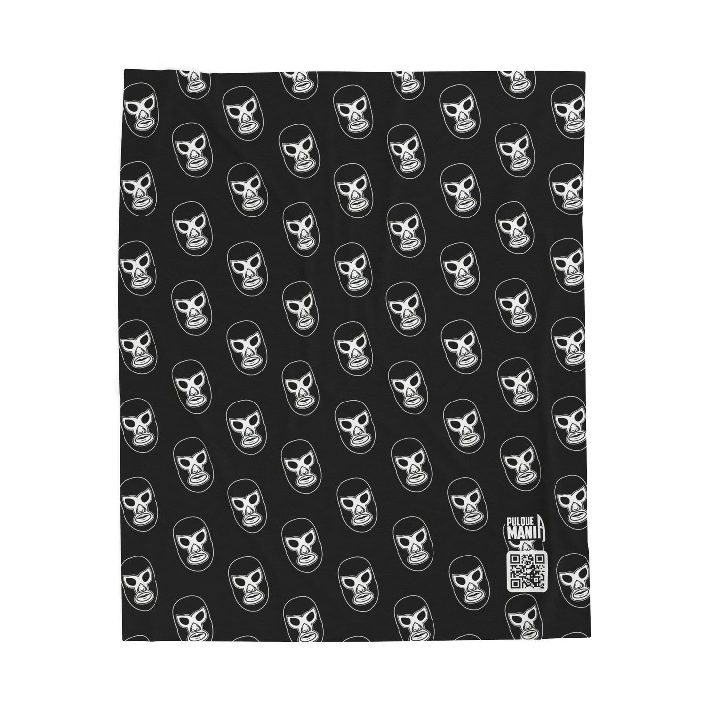 Velveteen Plush Blanket - BLACK