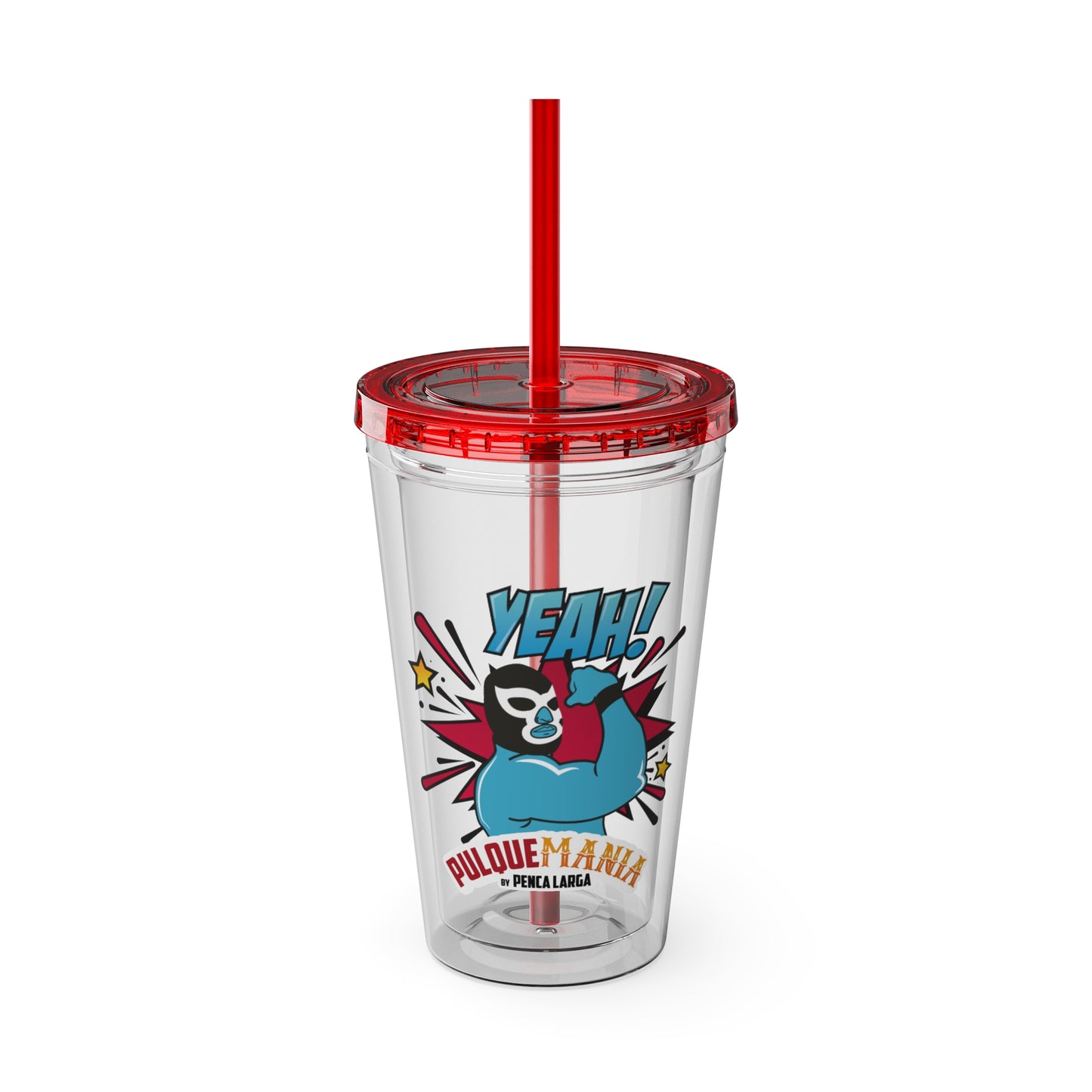 Sunsplash Tumbler with Straw, 16oz