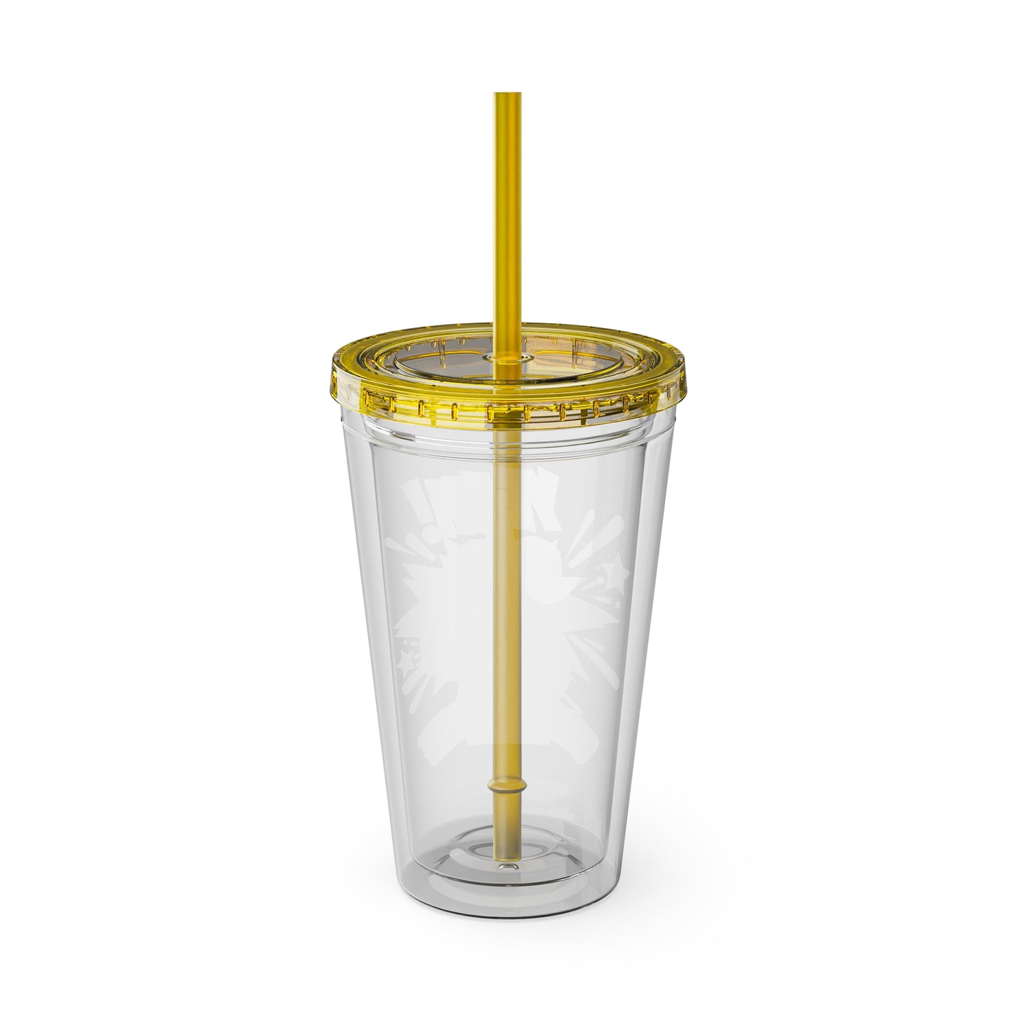 Sunsplash Tumbler with Straw, 16oz