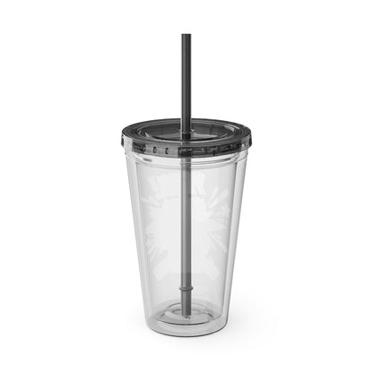 Sunsplash Tumbler with Straw, 16oz