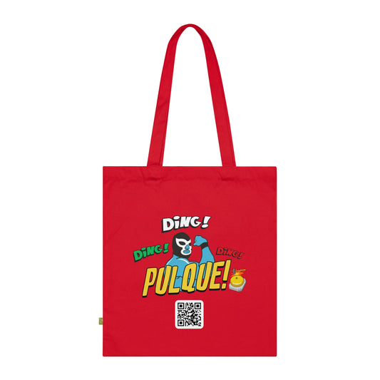 DING DING DING PULQUE - Organic Cotton Tote Bag