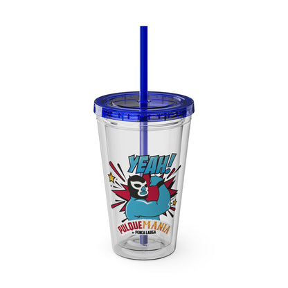 Sunsplash Tumbler with Straw, 16oz