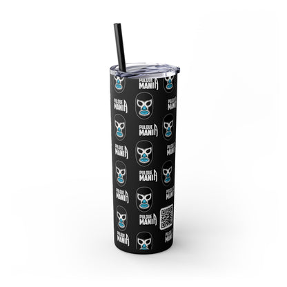 Skinny Tumbler with Straw, 20oz