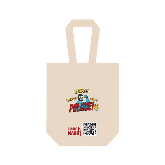 DING DING DING PULQUE - Double Wine Tote Bag