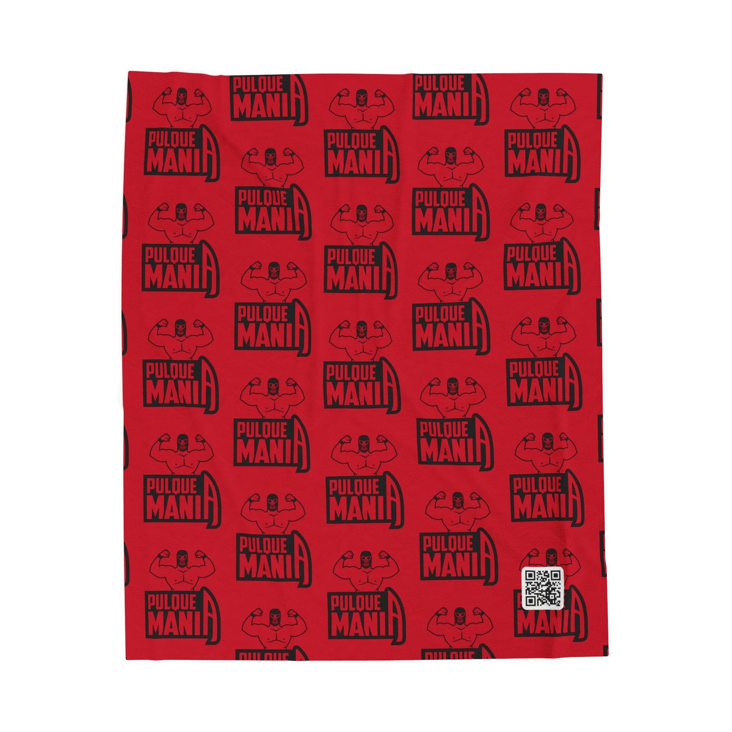 Velveteen Plush Blanket - RED