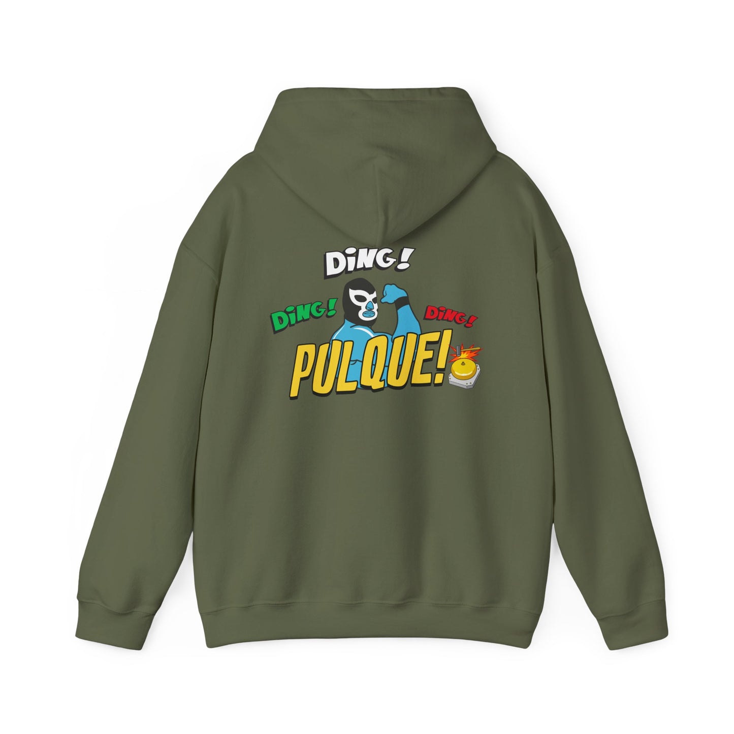 DING DING DING PULQUE - Unisex Heavy Blend™ Hooded Sweatshirt