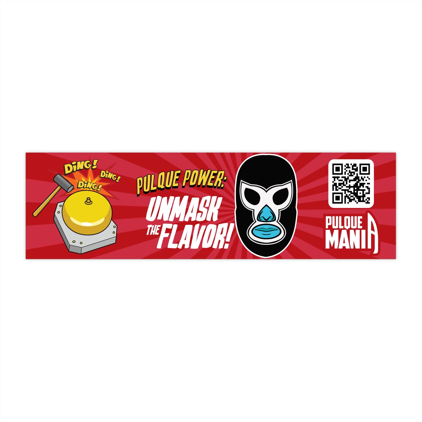 DING DING DING PULQUE - Bumper Stickers