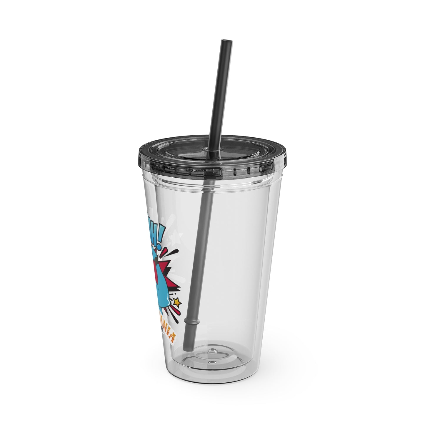 Sunsplash Tumbler with Straw, 16oz