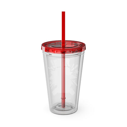 Sunsplash Tumbler with Straw, 16oz